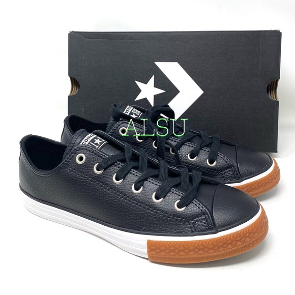 black converse junior size 5